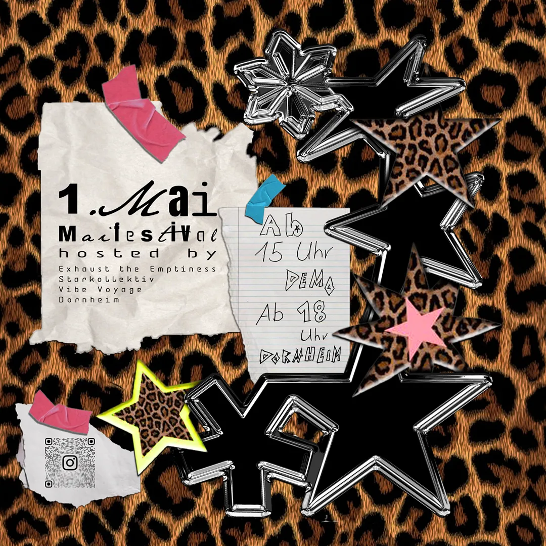 Website — Webseite 1. Mai (1. Mai Festival — Poster, Flyer & Event-Grafiken)