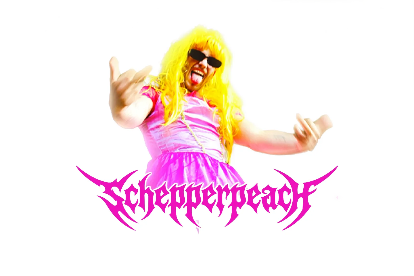Sticker — schepperpeach sticker (Schepperpeach — Sticker-Design)