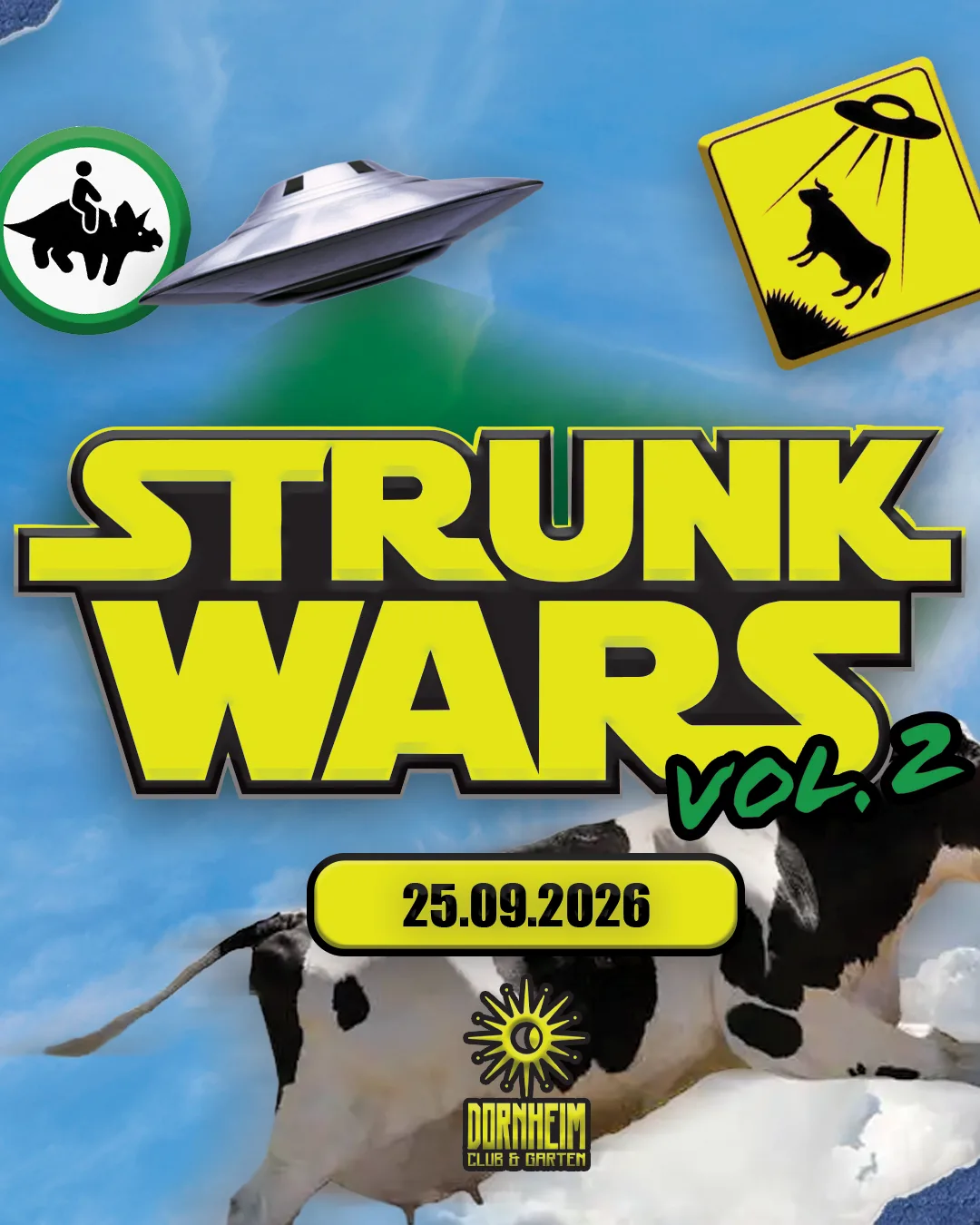 Feed-Raster — Post 2 (STRUNK Cow Theme — Event-Kampagne über alle Kanäle)