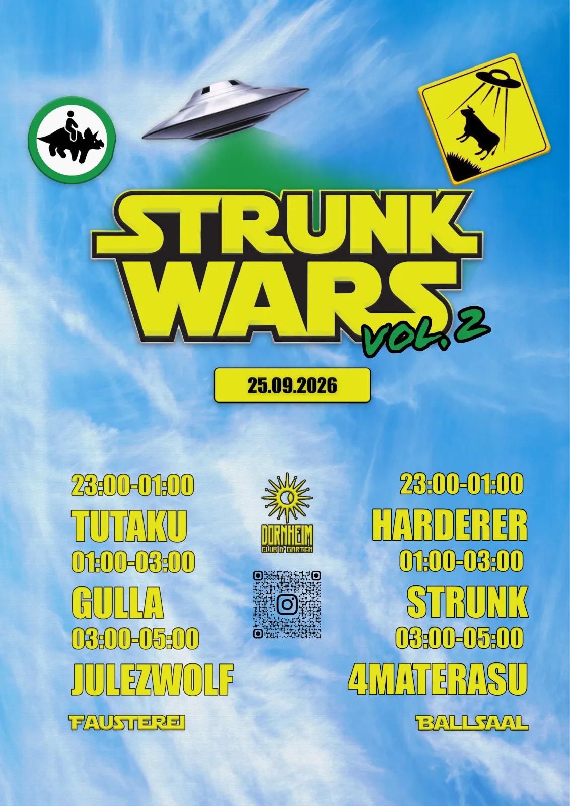 Poster — strunk poster (STRUNK Cow Theme — Event-Kampagne über alle Kanäle)