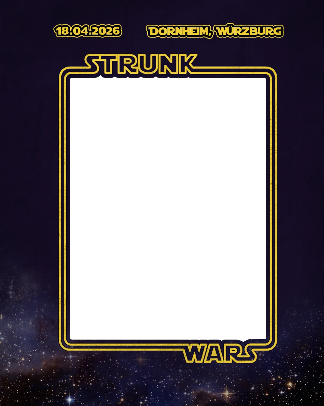 Video-Overlay — DJ Video Frame (STRUNK — Club-Reihe Visuals & Instagram-Feed)