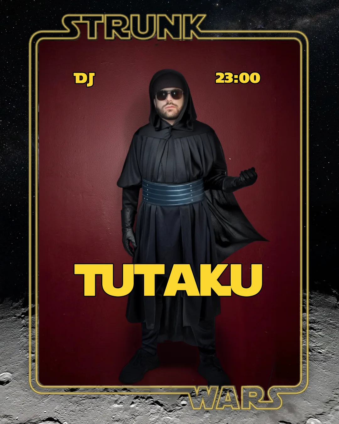 DJ-Karten — Tutaku DJ Graphic H1 (STRUNK — Club-Reihe Visuals & Instagram-Feed)